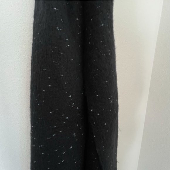 BP Speckled Fringe Trim Muffler Chunky Oversized Scarf - Picture 6 of 8